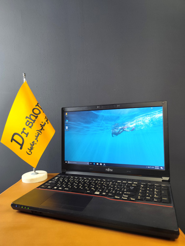 لپ تاپ 15.6 اینچی استوک برند فوجیتسو | مدل LIFEBOOK A743 | حافظه 320GB HHD | رم 8GB
