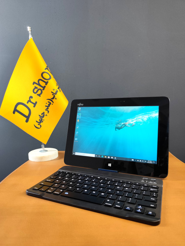 تبلت ویندوزی Fujitsu مدل Q555 گرید A++ | حافظه 128GB SSD | رم 4GB