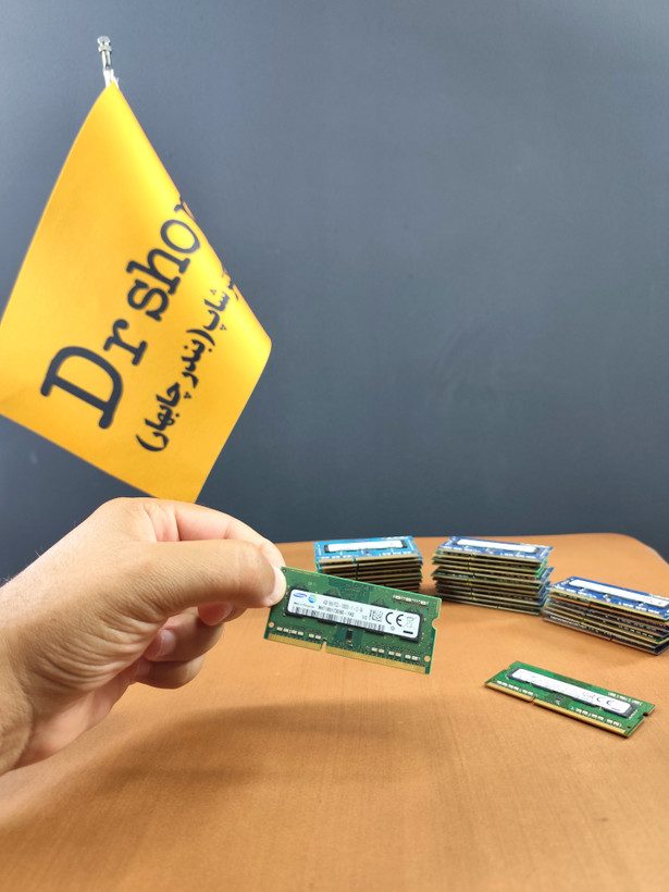 رم لپ تاپ سامسونگ مدل 12800S استوک ظرفیت 4 گیگابایت DDR3L فرکانس 1600 مگاهرتز CL11