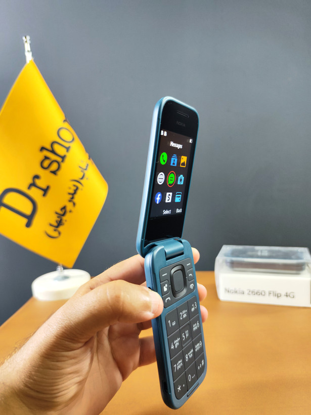 گوشی نوکیا 2660 تاشو | دو سیم کارت | حافظه 128MB | گارانتی یکساله